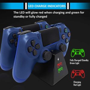 ps4 controller charging red light